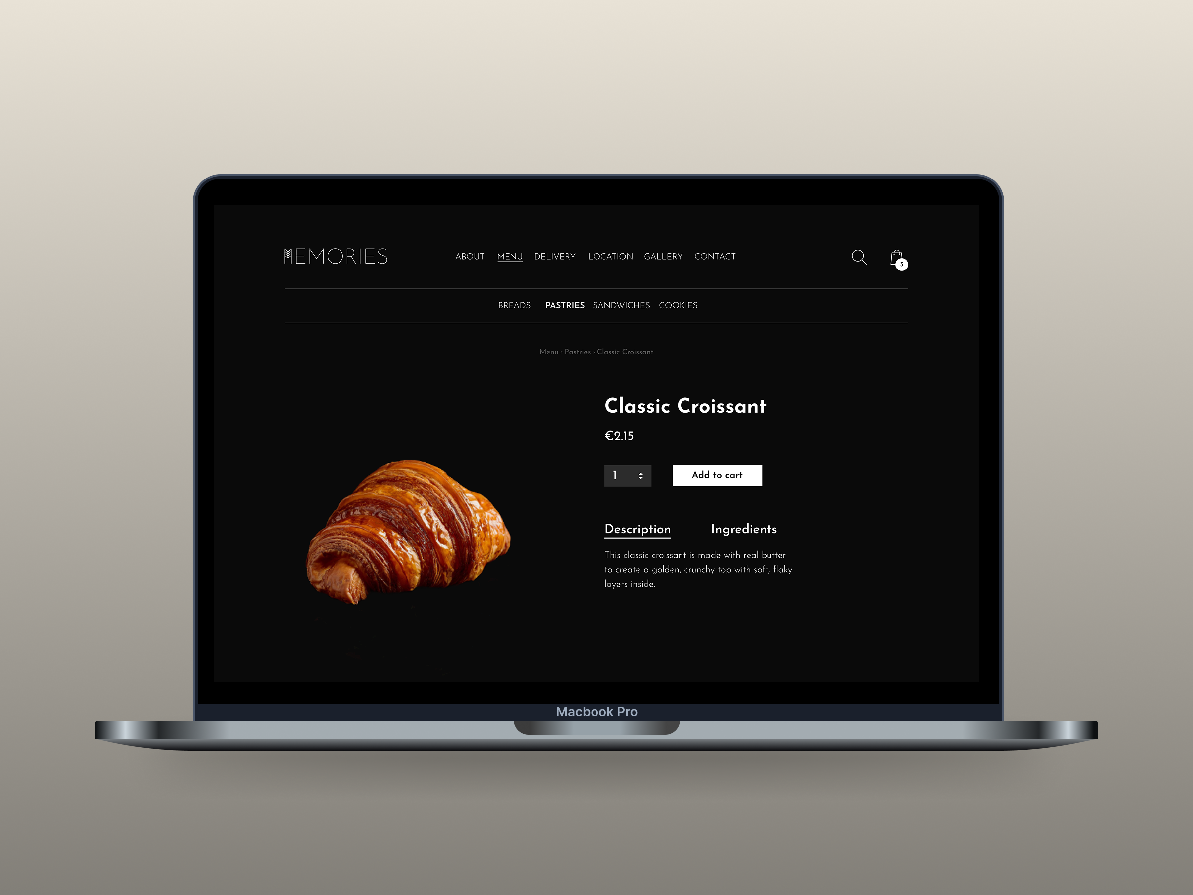 Lifestyle Brand Website